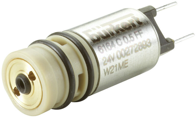 The new standard cartridge valve from Bürkert controls neutral gases efficiently for reliable performance. (Bürkert)