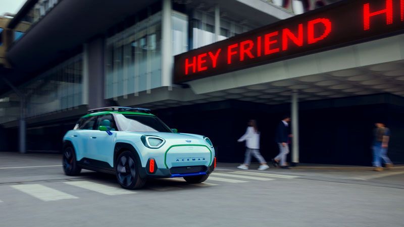 Mini hat das Konzeptfahrzeug Aceman vorgestellt. (Bild: Mini)