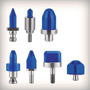 Beständig und verschleissfest: Zentrierstifte aus Keramik für die automatisierte Schweisstechnik.