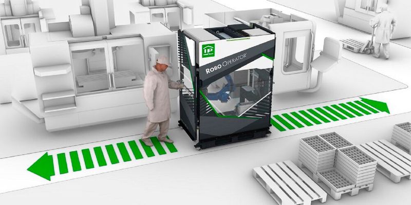 Für rund 1.000 Euro pro Wochen können Unternehmen den künstlichen Leiharbeiter kurzfristig mieten. (Bild: Industrie-Partner)