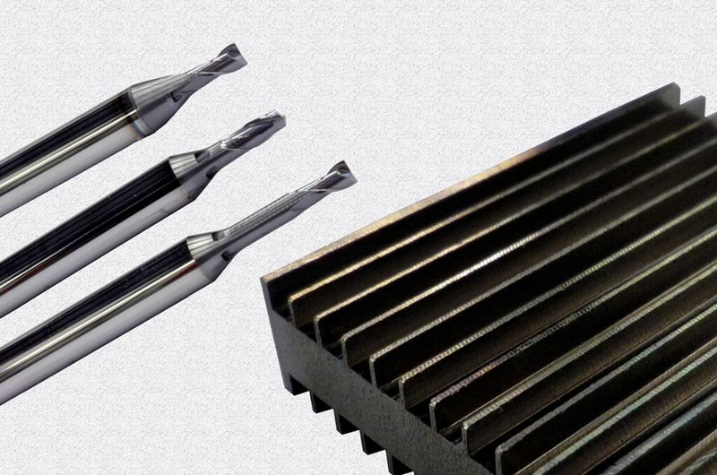 Bis zu 20-faches Zeitspanvolumen bringen die Fräser gegenüber guten VHM-Fräsern. (Bild: Mikron)