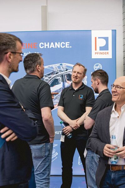 Neu dabei im Aftermarket: Der OE-Werkslieferant Pfinder stellte seine Produkte zur Hohlraum- und Unterbodenkonservierung vor. (Bild: Stefan Bausewein)