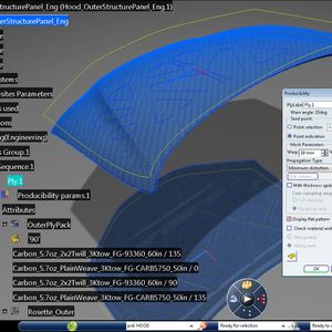 Catia-Composite-Anwendungen liefern digitale Durchgängigkeit von der Entwicklung bis zur Fertigung mit vorhersagbarer Herstellbarkeit.