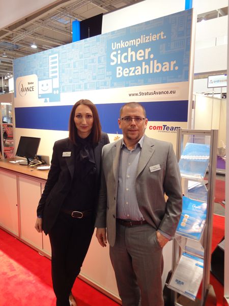 Zehra Balkic und Georg Dier, Stratus Technologies (Archiv: Vogel Business Media)