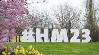 Frühlingsgefühle auf der Hannover Messe: Die Elektro- und Digitalindustrie sieht das laufende Jahr optimistisch. (Bild: Deutsche Messe)