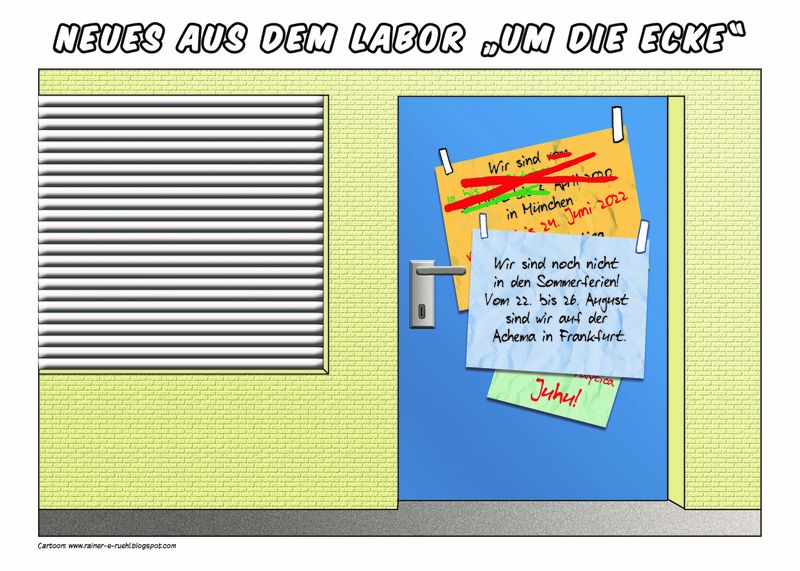 Übersicht unserer Bildergalerien (Comic: www.rainer-e-ruehl.blogspot.com) (LABORPRAXIS/Rühl)