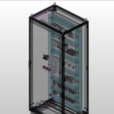 Ändert sich ein Bauteil im Schaltschrank, kostet das oft wertvolle Zeit. Die Verwaltungsschale soll solche Updates künftig automatisch ins Engineering melden. (Bild: Eplan)