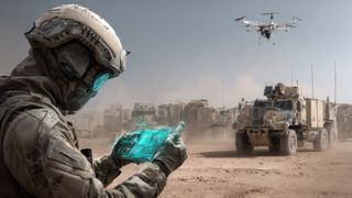 Additive manufacturing is a key logistics enabler for troops in contested environments, where traditional supply routes are not always available. (Source: Replique)