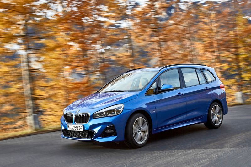 BMW 2er Gran Tourer in den Varianten 216d, 218d und 220d. (BMW)