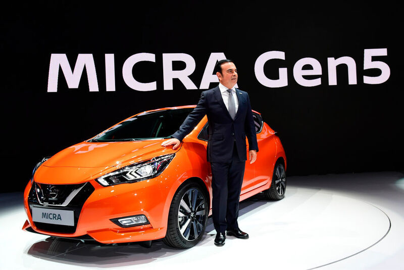 Für die Renault-Nissan-Allianz schickte Konzernchef Carlos Ghosn den neuen Nissan Micra ins Rennen um die Kundengunst. (Nissan)
