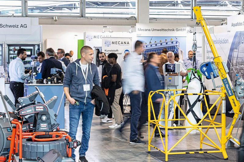 Die Aqua Suisse 2023 – Parallelmesse zur maintenance Schweiz – begeisterte erneut Schweizer Wasserwirtschaft. (Bild: Easyfairs/Sara Barth)