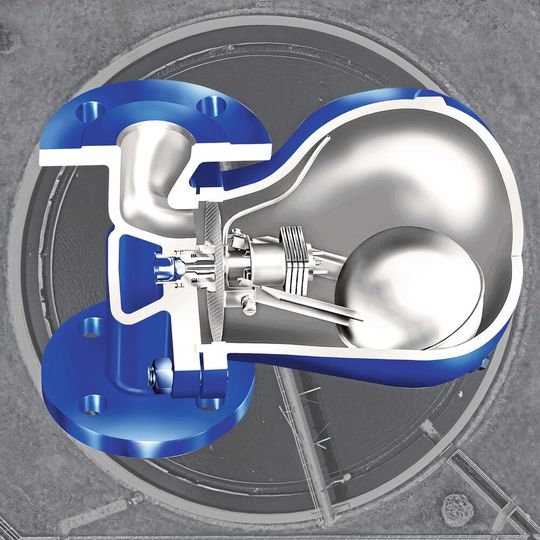 Kondensatableiter wie Aris Cona sind bei der Nutzung von Dampf Pflicht.(Bild:  Ari)