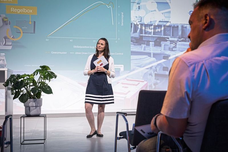 Impressionen der 4. Fachtagung „Mehr Effizienz im Presswerk“ am 15. Juni 2023 in Würzburg. (Bild: VCG/Stefan Bausewein)
