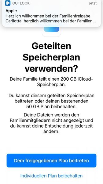 Arbeiten mit iCloud im Team: Speicherplatz freigeben. (iCloud.com)