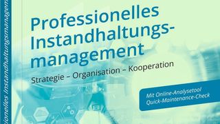 Andreas Weißenbach: Professionelles Instandhaltungsmanagement. Erich Schmidt Verlag 2017. 211 Seiten, ISBN: 978-3-503-17190 3, 39,95 Euro. (Erich Schmidt Verlag)