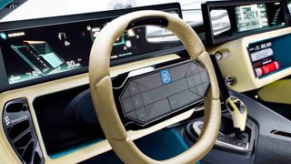 ZF TRW ist auf der diesjährigen CES unter anderem mit einem Lenkradkonzept vertreten. (Foto: ZF TRW)