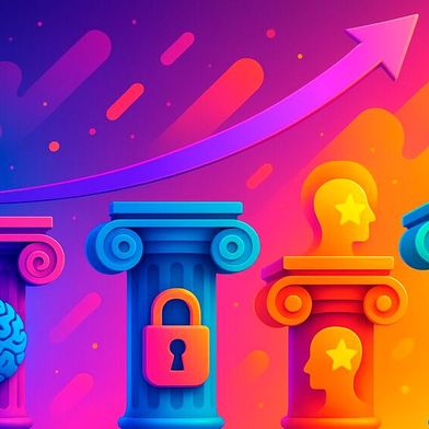 Der „Direction of Technology Report“ von TD Synnex zeigt, dass eine Kombination aus wichtigen Säulen wie KI-Transformation, Cybersicherheit, Spezialisierung und automatisierungsfähige Talente das IT-Wachstum vorantreiben können. (Bild: Dall-E / KI-generiert)