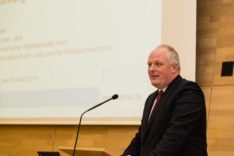 ... lobte das DPMA in seinem Grußwort ... (Harald Töpfer)