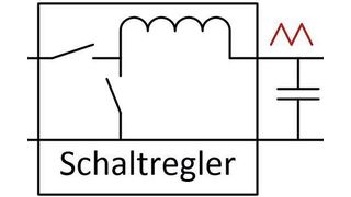 Bild 1:  Ein passiver Filter am Ausgang eines Schaltreglers. (Analog Devices)