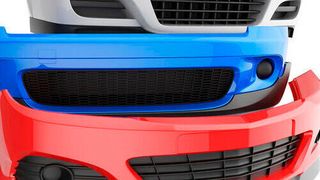 The new Irgacycle solutions improve the processing and long-term stability of recycled plastics fractions strongly contaminated with paint, ink or adhesive residues, e.g. exterior automotive parts (bumpers). (BASF)