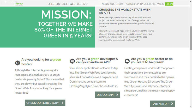 Abbildung 2: Die Mission der The Green Web Foundation.  (© The Green Web Foundation/Matzer)