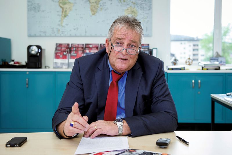 Rolf Muster: «Früher hat man am Telefon 100 Maschinen verkauft. Das ist heute nicht mehr möglich.» (Bild: Thomas Entzeroth)