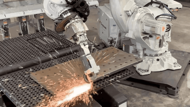 Brückenbauteile erfordern höchste Qualität: Der Easy Grinder erfüllt sie.(Bild:  Teqram)