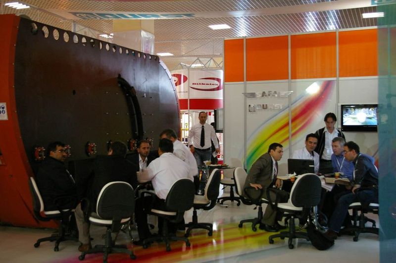 ... aus insgesamt 35 Ländern waren sie nach Istanbul gekommen, um sich zu informeiren.  (Bild: Paintexpo)