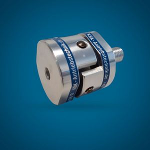 Gelenkkupplungen von KBK gleichen sehr hohen Achsversatz aus.(Bild:  KBK Antriebstechnik GmbH)