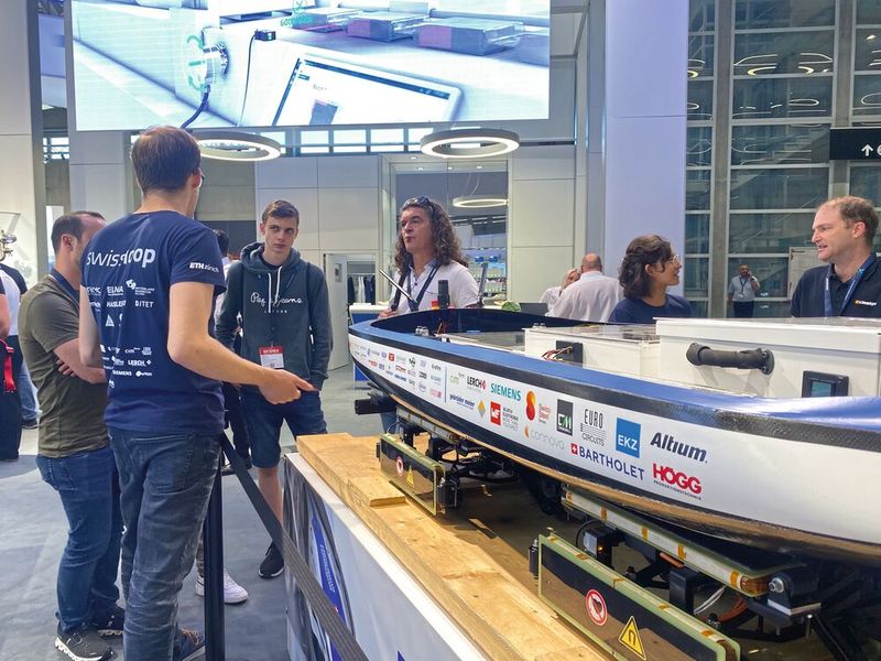 Impressionen von der Sindex 2023: Der führende Sensorhersteller Baumer zeigt sein grosses Sensor-Portfolio und aktuelle Projekte. (Bild: Anne Richter, VCG)