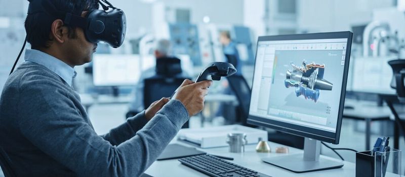 CAD ist nicht mehr nur ein Tool, um Geometrien zu erzeugen. Die Systeme nutzen KI und liefern eigenständig Ergebnisse.(Bild: ©  Gorodenkoff - stock.adobe.com)