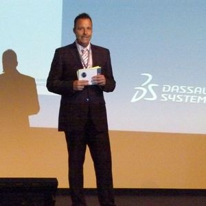 TV-Moderator Thorsten Sleegers führte in das Thema 3DExperience ein.