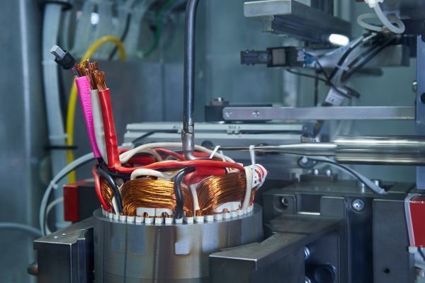 Elektro-Komponenten-Fertigung in Dingolfing für Plug-in-Hybridfahrzeuge.  (BMW)