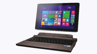 In den Nord-Filialen gibt es das Multimode-Touch-Notebook Akoya P2214T von Medion, das als Tablet oder Notebook genutzt werden kann. (Bild: Aldi Nord)