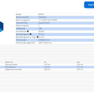 Ein detaillierter Kostenreport steht zum Download zur Verfügung.(Bild:  Simus Systems GmbH)