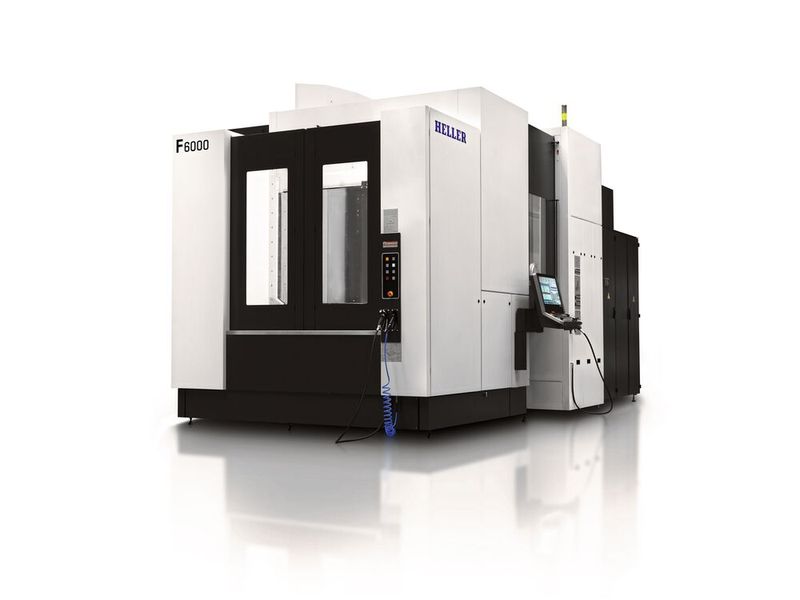 Die neue F 6000 von Heller wurde erstmals auf der EMO 2023 präsentiert und kann seit September 2023 bestellt werden. (Bild: Heller)