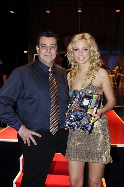 Dieter Sahner von msi hat sein Golden Girl gefunden (Archiv: Vogel Business Media)