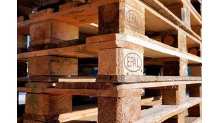 Ein Pool-System hilft bei der Logistik von Paletten und anderen Ladungsträgern. Paki bietet dafür eine App. (gemeinfrei)