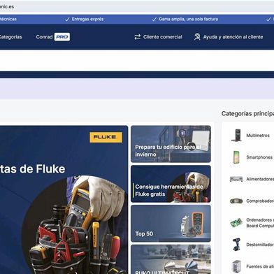 Conrad Sourcing Platform: jetzt auch in Spanien für spanische Geschäftskunden zugänglich. (Bild: Conrad Electronic )