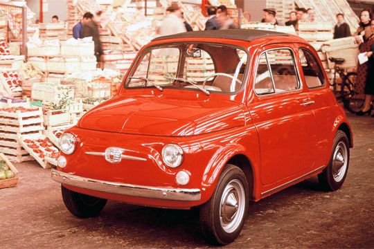 ...gefolgt vom Fiat 500 F. (Archiv: Vogel Business Media)