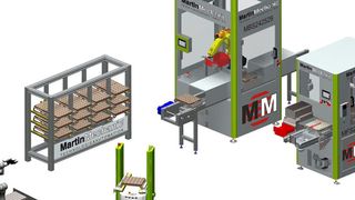 Martin Mechanic präsentierte auf der Motek ein Showcase zur digitalisierten Fertigung. (Martin Mechanic)