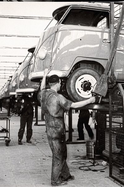 Von 1956 bis 1967 baute man in Hannover den „T1“, also die erste Generation des VW-Busses. (VWN)