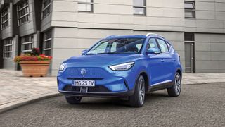 Mit dem ZS EV war MG in Deutschland gestartet. Inzwischen hat das Modell ein Facelift erhalten. (Bild: MG)