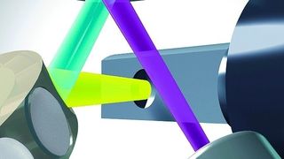 Abb. 1: Schema eines energiedispersiven RFA-Gerätes mit 3D-Optik.  (Bild:Panalytical)