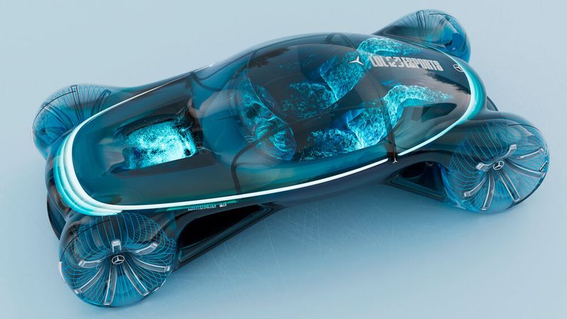 Jeder Spieler und sein Avatar sind durch einen Energiepartikel im Fahrzeug repräsentiert. (Bild: Mercedes-Benz)