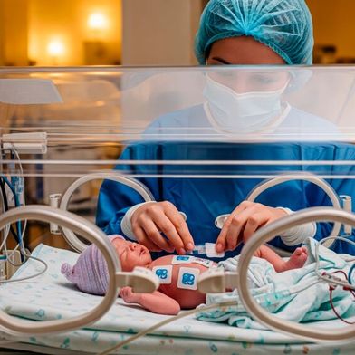 Bayern setzt auf KI in der Frühgeborenen-Medizin.  (Bild: © Patrick - stock.adobe.com / KI-generiert)