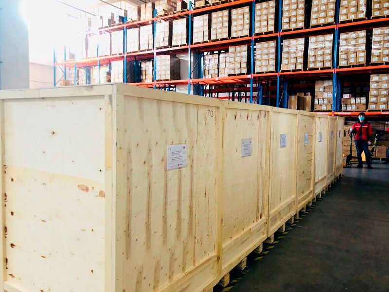 Mit der ersten Lieferung erreichen Deutschland 120.000 Atemschutzmasken.  (Bild: Xiaomi)