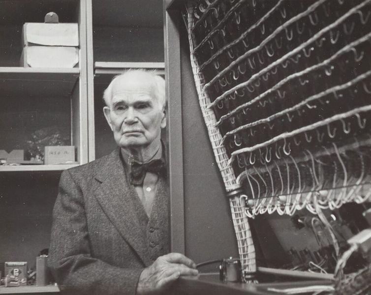 Lee de Forest im Jahr 1955. (Bild: frei lizenziert)