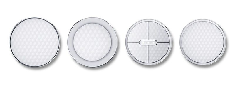 Red Dot Award 2015 - Smart-Home-Lösung smanos K1 SmartHome DIY Kit von Hersteller Chuango Security Technology Corporation, China: Der smanos K1 SmartHome DIY Kit ermöglicht es dem Immobilienbesitzer, sich durch drahtlose Vernetzung jederzeit Zugriff auf die Elektrik im Haus zu verschaffen und eine intuitive Bedienung aus der Ferne oder direkt vor Ort zu nutzen. Lichtschalter und Steckdosen, Schlösser und Kameras, Alarmanlagen und Umgebungssensoren können abgerufen, eingestellt und mit dem Smartphone überprüft werden. Bis zu 50 drahtlose Smart-Home-Elemente lassen sich in die Hausautomation integrieren und sind ohne technische Kenntnisse intuitiv steuerbar, was eine Nutzung auch für Kinder und ältere Menschen möglich macht.  (Red Dot)