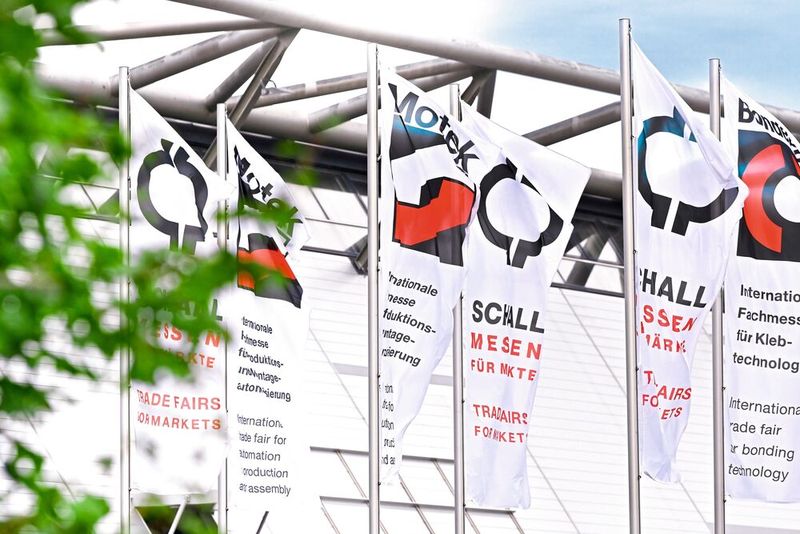 Impulsgeber für neue Projekte und Partnerschafte: Vom 06. bis 08. Oktober 2026 trifft sich die Produktionsbranche in Stuttgart auf der Motek und Bondexpo.  (Bild: P. E. Schall)